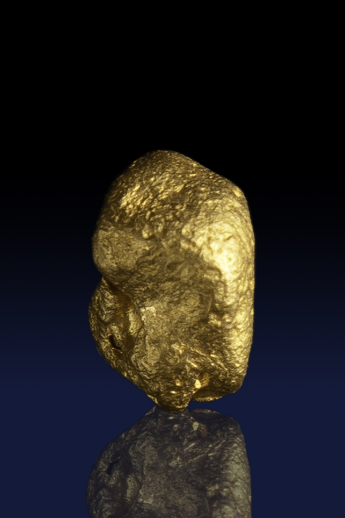 (image for) Chunky, Textured Natural Gold Nugget - Australia - 1.21 grams